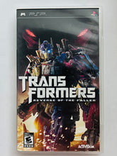 Cargar imagen en el visor de la galería, Transformers: Revenge of the Fallen - PSP - PlayStation Portable - NTSC - Box & Manual (ULUS-10433)