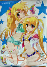 Load image into Gallery viewer, Magical Girl Lyrical Nanoha Innocent - Fate & Alicia - B2 Poster - Comics Vol. 1 & Comp Ace July 2013