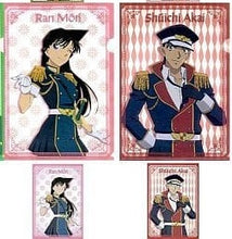 Cargar imagen en el visor de la galería, Detective Conan - Mouri Ran & Shuuichi Akai - A4 Clear File & Postcard Set