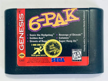 Cargar imagen en el visor de la galería, 6-Pak - Sega Genesis - NTSC-US - Cart (1717)