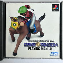Load image into Gallery viewer, Derby Stallion - PlayStation - PS1 / PSOne / PS2 / PS3 - NTSC-JP - CIB (SLPS-00777)