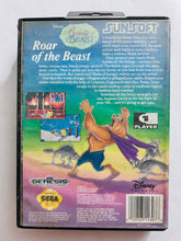 Cargar imagen en el visor de la galería, Disney's Beauty and the Beast: Roar of the Beast - Sega Genesis - NTSC - Box & Manual (T-15116)