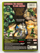 Load image into Gallery viewer, The Incredible Hulk: Ultimate Destruction - Xbox Classic - NTSC - Box & Manual