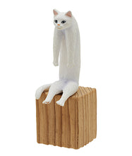 Cargar imagen en el visor de la galería, Sitting Funny Cat - 5. Nagai Neko (Long Cat)