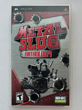 Cargar imagen en el visor de la galería, Metal Slug Anthology - PSP - PlayStation Portable - NTSC - Box & Manual (ULUS-10154)