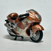 Cargar imagen en el visor de la galería, 1999 Suzuki GSX1300R Hayabusa (Bronze) - Die-cast Mini Pull-back Bike