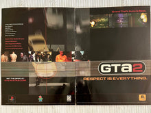 Cargar imagen en el visor de la galería, Grand Theft Auto 2 / GTA 2 - PlayStation - Original Vintage Advertisement - Print Ads - Laminated A3 Poster
