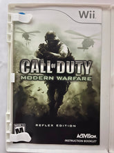 Load image into Gallery viewer, Call of Duty: Modern Warfare - Reflex Edition - Nintendo Wii / Wii U - NTSC - Box & Manual (RVL-RJAE-USA)
