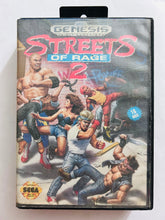 Load image into Gallery viewer, Streets of Rage 2 - Sega Genesis - NTSC - Boxed (1054)