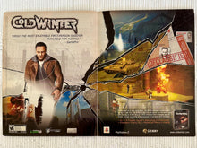 Cargar imagen en el visor de la galería, Cold Winter - PS2 - Original Vintage Advertisement - Print Ads - Laminated A3 Poster