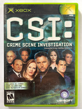 Cargar imagen en el visor de la galería, CSI: Crime Scene Investigation - Xbox Classic - NTSC - Box & Manual