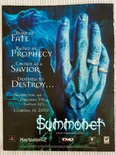 Cargar imagen en el visor de la galería, Summoner - PS2 - Original Vintage Advertisement - Print Ads - Laminated A4 Poster