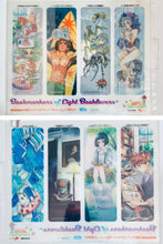 Load image into Gallery viewer, Bookmarkers of Eight Booklovers - Fellows! Special Clear Bookmark Set "Summer Vacation with Friends”