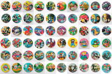 Cargar imagen en el visor de la galería, Dr. Slump - Macross - Galaxy Express 999 - Astroboy - Sentai - Anime Manga Tokusatsu - Showa Menko Pogs Tazos - Vintage (Set of 77)