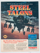 Cargar imagen en el visor de la galería, Steel Talons - Genesis - Original Vintage Advertisement - Print Ads - Laminated A4 Poster