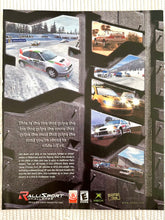 Load image into Gallery viewer, Rally Sport Challenge - Xbox - Original Vintage Advertisement - Print Ads - Laminated A4 Poster