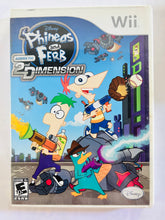 Cargar imagen en el visor de la galería, Phineas and Ferb: Across the 2nd Dimension - Nintendo Wii / Wii U - NTSC - CIB (RVL-P-SMFE)