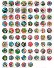 Cargar imagen en el visor de la galería, Mobile Suit Gundam - Showa Menko - Pogs - Tazos - Menko Romenko - Vintage (Set of 77)