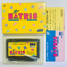 Load image into Gallery viewer, Hatris - Famicom - Family Computer FC - Nintendo - Japan Ver. - NTSC-JP - CIB (BPS-JZ)