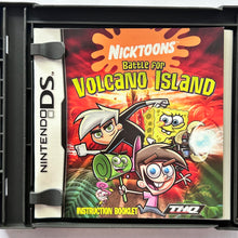 Load image into Gallery viewer, Nicktoons: Battle for Volcano Island - Nintendo DS / DSLite DSi XL - NTSC - Box & Manual (NTR-AVKE-USA)