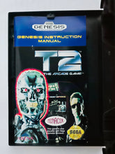 Load image into Gallery viewer, T2: The Arcade Game - Sega Genesis - NTSC - Box & Manual (T-81156)