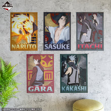 Cargar imagen en el visor de la galería, Ichiban Kuji Naruto Shippuuden Shinobi no Kizuna (Prize G) - A3 Clear Poster - Uchiha Itachi (Sharingan ver.)