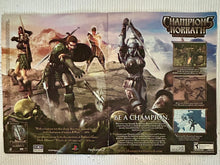 Load image into Gallery viewer, Champions of Norrath: Realms of EverQuest - PS2 - Original Vintage Advertisement - Print Ads - Laminated A3 Poster
