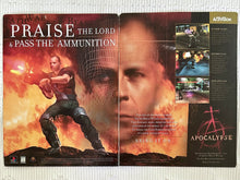 Load image into Gallery viewer, Apocalypse - PlayStation - Original Vintage Advertisement - Print Ads - Laminated A3 Poster