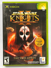 Load image into Gallery viewer, Star Wars: Knights of the Old Republic II - Xbox Classic - NTSC - Box & Manual