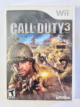 Load image into Gallery viewer, Call of Duty 3 - Nintendo Wii / Wii U - NTSC - CIB (RVL-RCDE-USA)