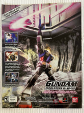Cargar imagen en el visor de la galería, Mobile Suit Gundam: Encounters in Space - PS2 - Original Vintage Advertisement - Print Ads - Laminated A4 Poster
