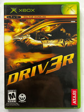 Load image into Gallery viewer, DRIV3R - Xbox Classic - NTSC - Box & Manual