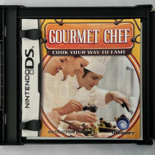 Load image into Gallery viewer, Gourmet Chef: Cook Your Way To Fame - Nintendo DS / DSLite DSi XL - NTSC - Box & Manual (NTR-YFXE-USA)