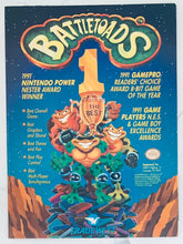 Load image into Gallery viewer, Battletoads - NES - Original Vintage Advertisement - Print Ads - Laminated A4 Poster