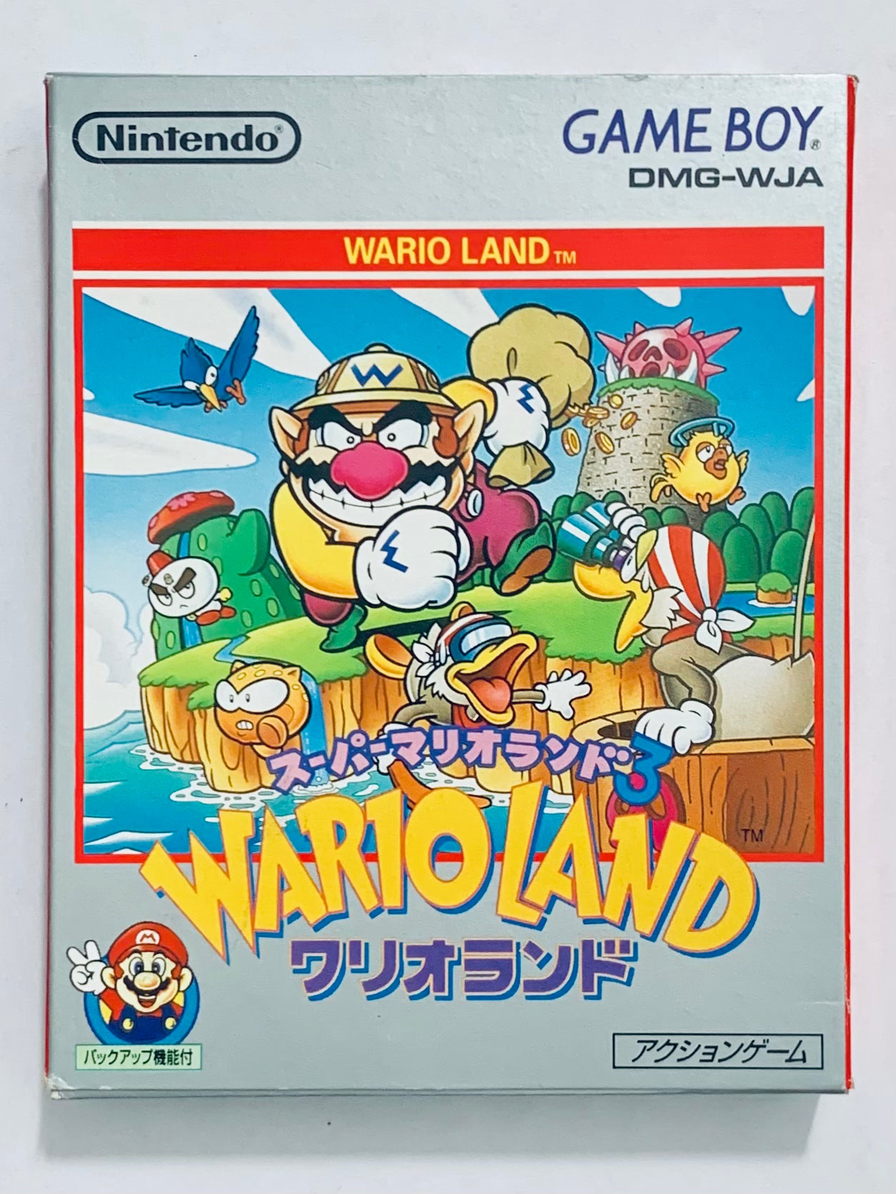 Wario Land Super Mario Land 3 (Game Boy, 1994) sale CIB, 100% Authentic!! Great Cart