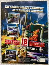 Load image into Gallery viewer, Eighteen Wheeler - PS2 NGC - Original Vintage Advertisement - Print Ads - Laminated A4 Poster
