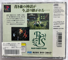 Load image into Gallery viewer, Blue Forest Monogatari: Kaze no Fuuin - PlayStation - PS1 / PSOne / PS2 / PS3 - NTSC-JP - CIB (SLPS-00566)