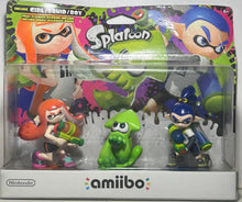 Cargar imagen en el visor de la galería, amiibo - Inkling Girl/Squid/Boy - Splatoon Series 3-Pack - Cuchiwaii