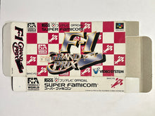 Load image into Gallery viewer, F-1 Grand Prix - Super Famicom - Box (SHVC-FG) - Cuchiwaii