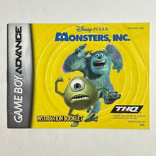 Cargar imagen en el visor de la galería, Finding Nemo / Monsters, Inc. - GBA - Manual (AGB-BDZE-USA) - Cuchiwaii