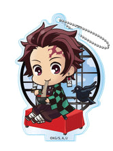 Cargar imagen en el visor de la galería, Kimetsu no Yaiba - Kamado Tanjirou - Tojikore Machiai Chaya Acrylic Keychain