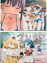 Load image into Gallery viewer, Saekano: How to Raise a Boring Girlfriend / Kemono Friends - Double-sided B2 Poster - NewType June 2017 Appendix