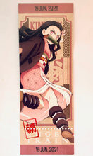 Cargar imagen en el visor de la galería, Gekijouban Kimetsu no Yaiba: Mugen Ressha-hen - Tanjirou, Nezuko, Zenitsu, Inosuke, Rengoku, Akaza & Enmu - "Kimetsu x Animate Fair" Ticket-style Bookmark Set