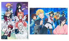 Load image into Gallery viewer, Clamp in Wonderland 1 & 2 / Mobile Suit Gundam 00 - B2 Poster - Animedia November 2007 Appendix