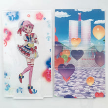 Cargar imagen en el visor de la galería, Pripara - Reona West - BIG Acrylic Stand with Background - Pripara 5th ANNIVERSARY WEB Kuji (B-6 Prize)