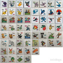 Load image into Gallery viewer, Pokemon - Panseal - Bread Deco Character Chara Seal - Stickers #2