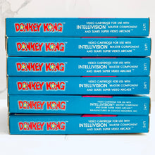 Load image into Gallery viewer, Donkey Kong - Mattel Intellivision - NTSC - Brand New (Box of 6)