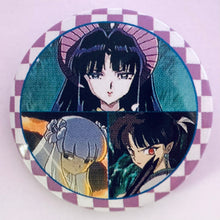 Load image into Gallery viewer, InuYasha Movie 3: Tenka Hadou no Ken / Swords of an Honorable Ruler - Kagura, Kanna & Narako - Tin Badge Collection