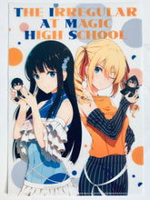 Load image into Gallery viewer, The Irregular at Magic High School The Movie - The Girl Who Summons The Stars - Angelina & Miyuki - Clear File - Monthly Comic Dengeki Daioh April 2018 Appendix