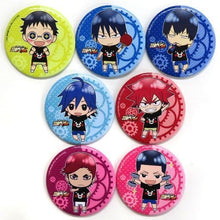 Load image into Gallery viewer, Gekijouban Yowamushi Pedal - Newly Drawn Mini Characters 75mm Can Badge Set - Blu-ray/DVD Movie Yowapeda Animate Limited Edition